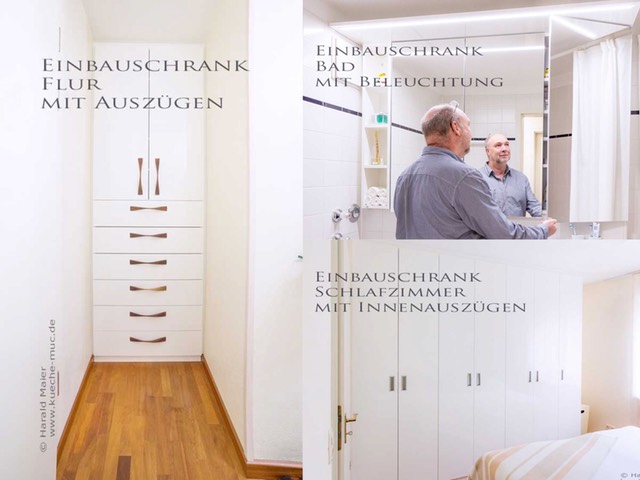 Einbauschrank Flur Bad Schlafzimmer